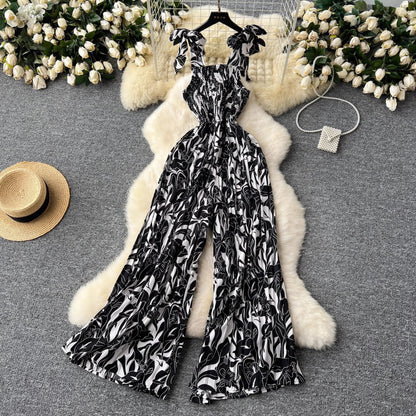 Travel Vacation Wear Jumpsuit Women's Summer