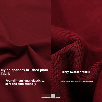 High Waist Wide Leg Slimming Long Sleeve Running Workout Comfort Suit