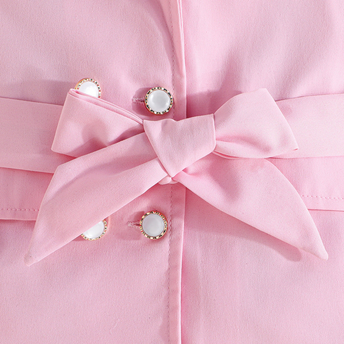 Girls' Suit Top Sling Romper Pants Three-piece Suit