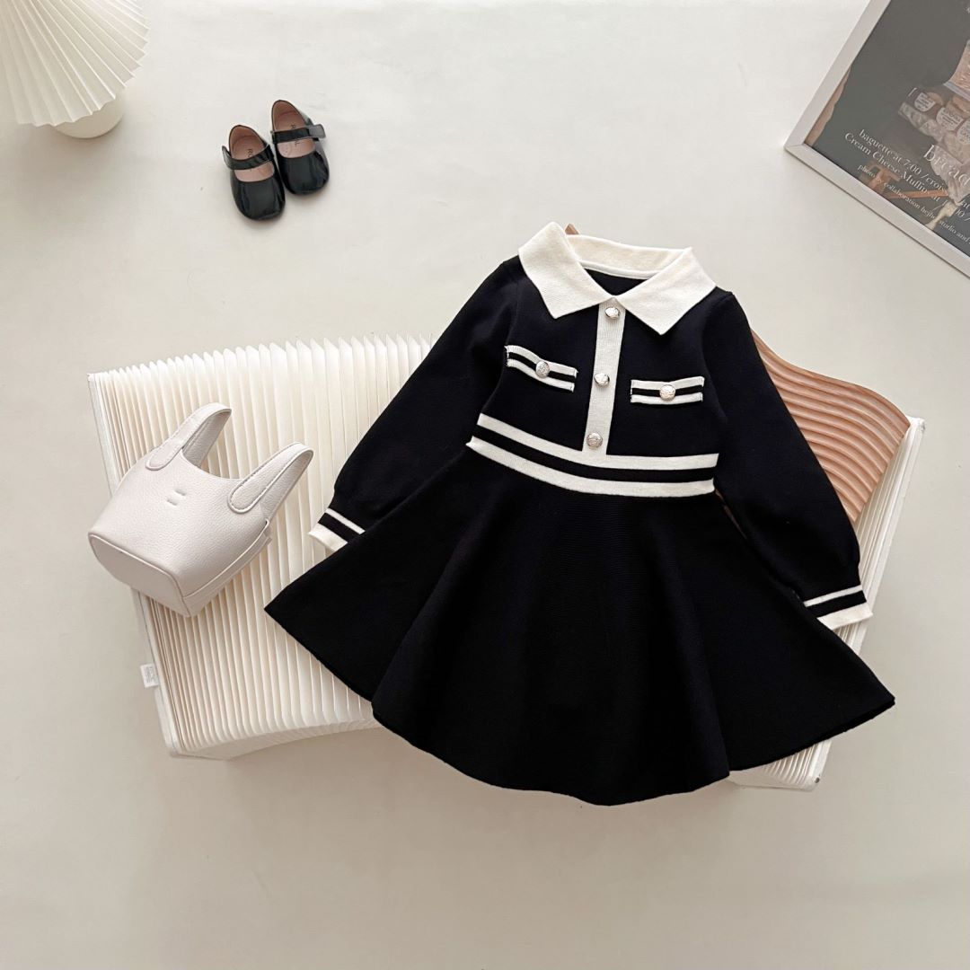 Fashion Sweater Dress Knitted