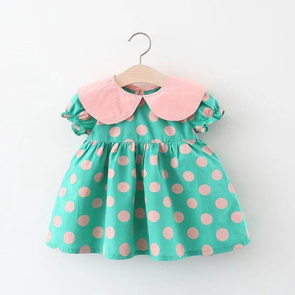 Summer New Full-body Big Dot Dress