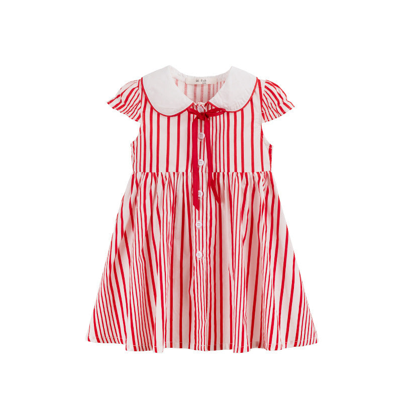 Children's striped dress