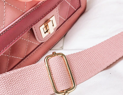 Small fragrance rhombic retro handbags gradient chain shoulder bag Messenger bag handbag