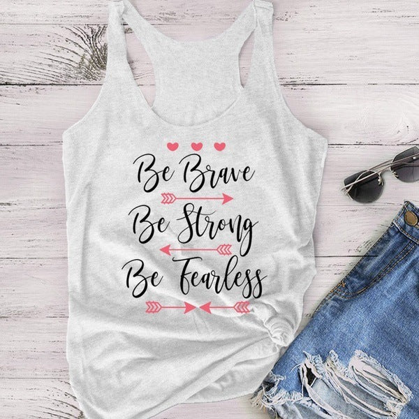 All-match vest printing pattern