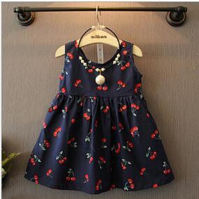 Sleeveless children's skirt