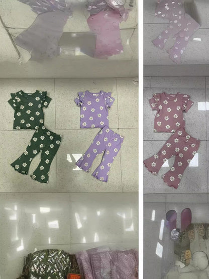 New HANAJIRUSHI Flounced Sleeve Suit