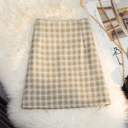 Anti Glare Retro Bag Hip Skirt