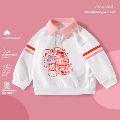 Baby Clothing Spring And Autumn Clothing Top Lapel