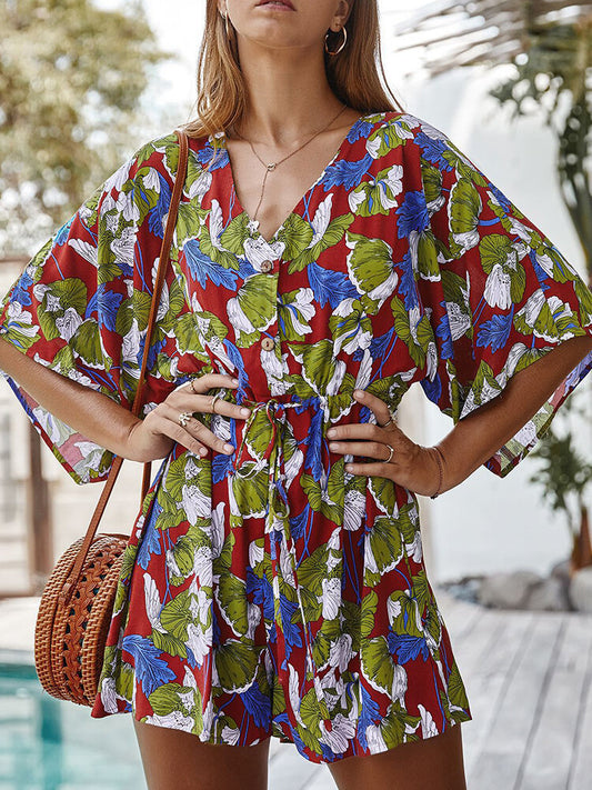 Printed spring summer Jumpsuit