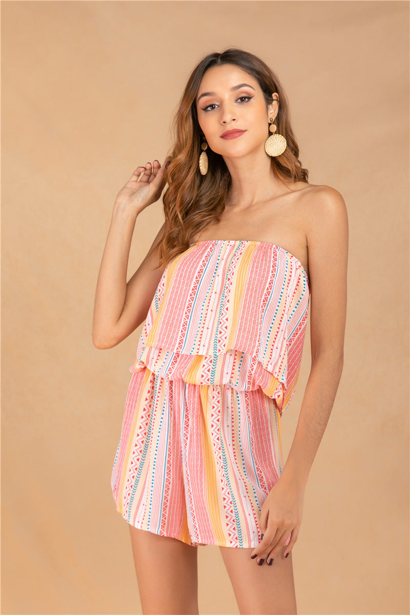 Wrapped chest coveralls