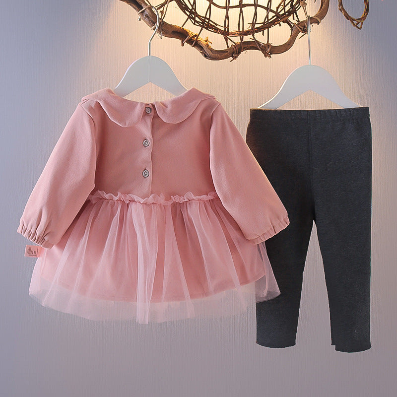 Western style cute girl suit