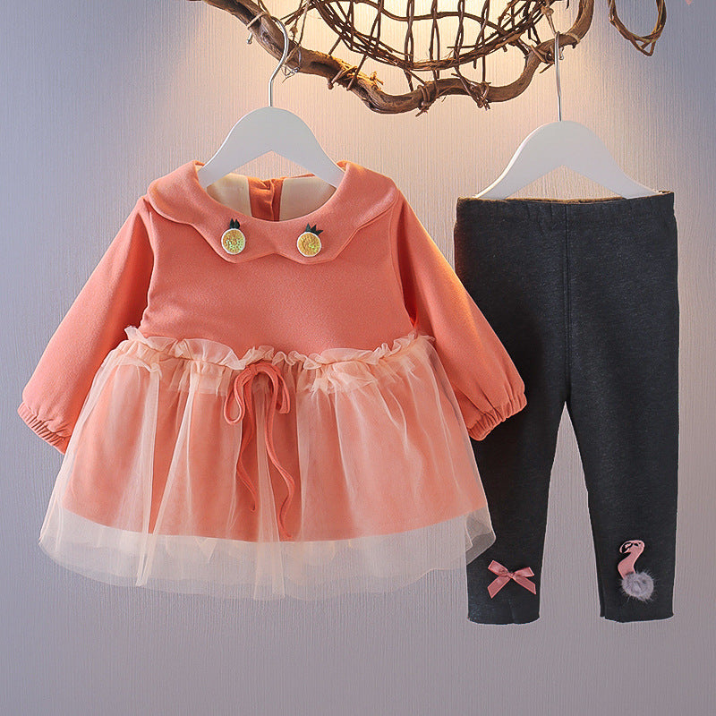 Western style cute girl suit