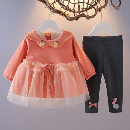 Western style cute girl suit