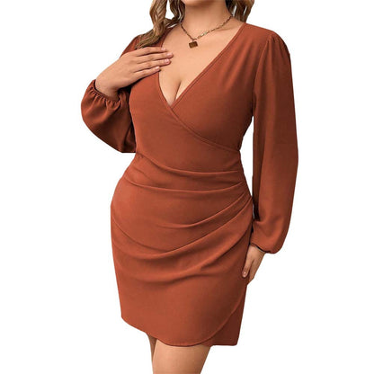 French Elegant Style Autumn And Winter Lady Intellectual Elegant Dress