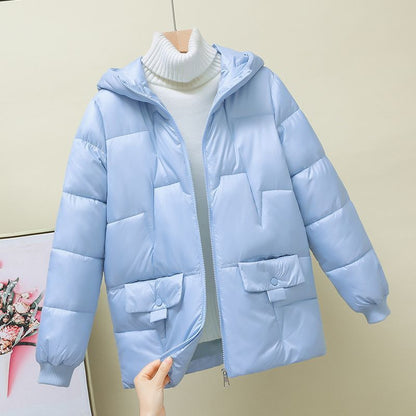 Women's Winter Loose Fashion Short Cotton Coat