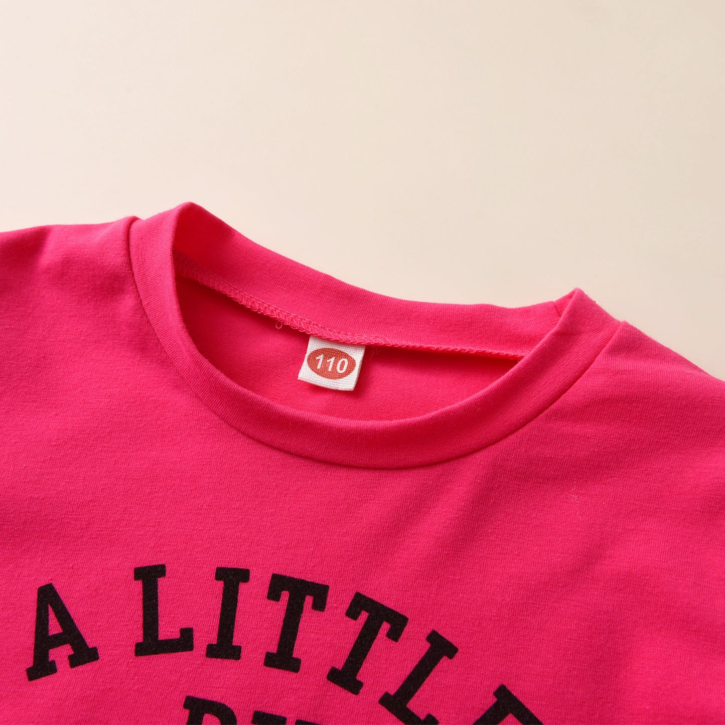 Girls' Sweater Fake Ripped Tie-dyed Denim