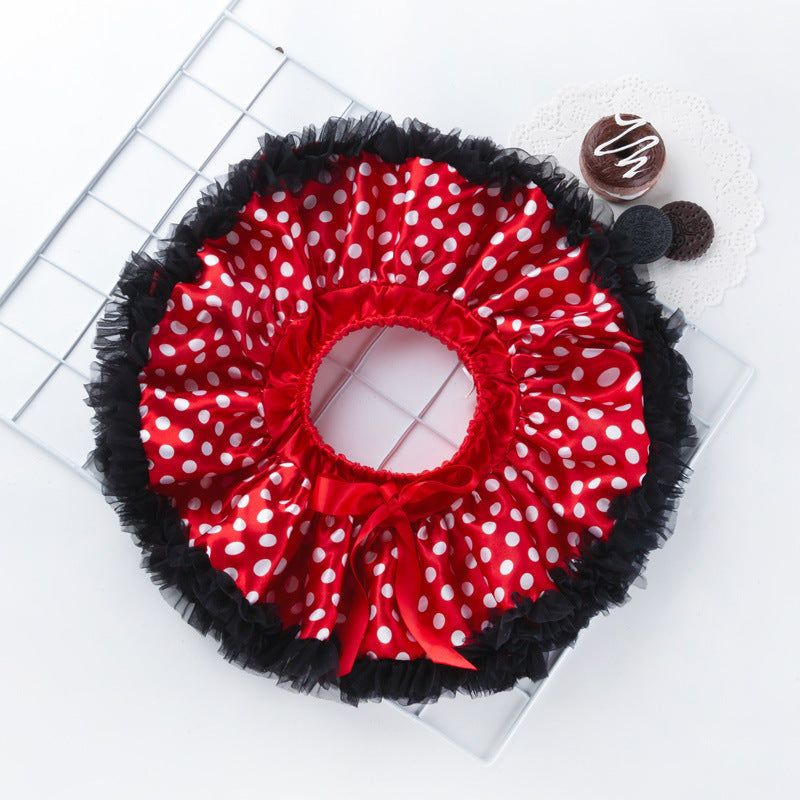 Long-sleeved romper and tutu skirt suit for babies and girls