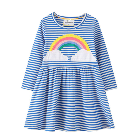 Children's Princess Dress Summer Children's Long Sleeve