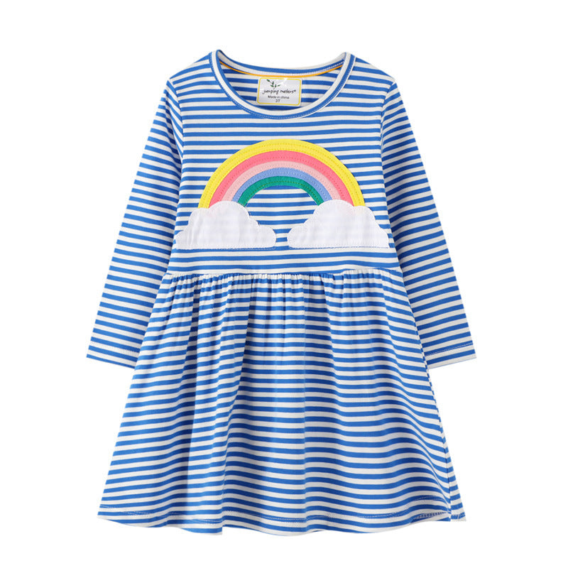 Children's Princess Dress Summer Children's Long Sleeve