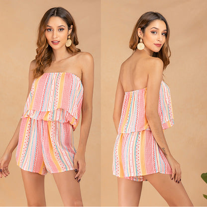 Wrapped chest coveralls