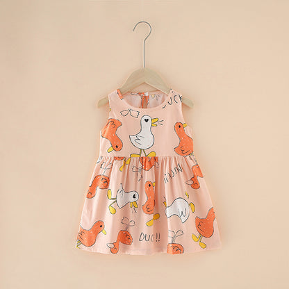 Summer New Children's Skirts Children's Clothing Girls' Dress