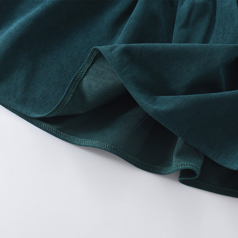 Girls' Corduroy Dress Baby Princess Dress