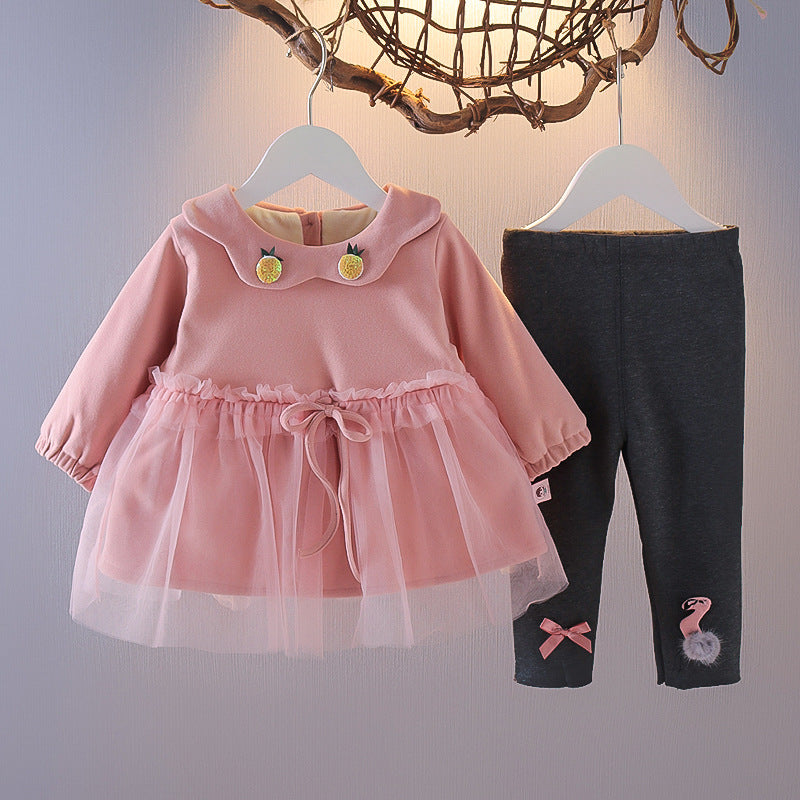 Western style cute girl suit