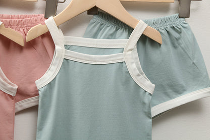 Baby Loungewear Summer Casual Sling Suit