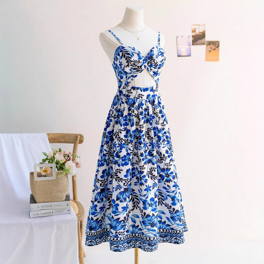 Clothing Sexy Sling Slim Temperament Dress