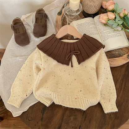New Girl's Cardigan Coat Set