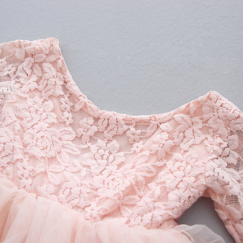 Children's dress princess dress net gauze tutu skirt