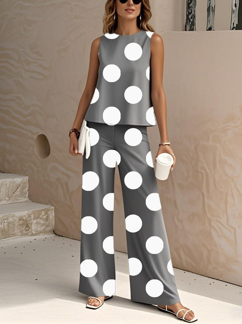 3D Digital Printing Women's Vest Sleeveless Suit