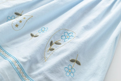 Girls' cute doll suspender skirt