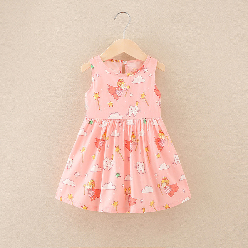 A-line Skirt Girls' Dress Medium And Small