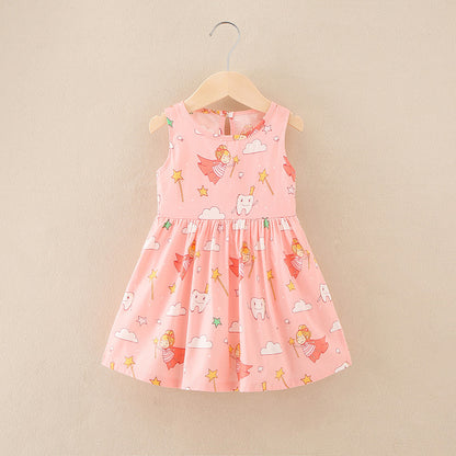 A-line Skirt Girls' Dress Medium And Small
