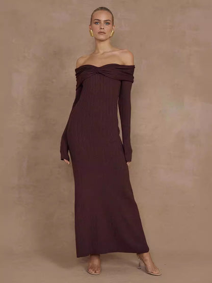 Elegant Long European And American Style Dress Women