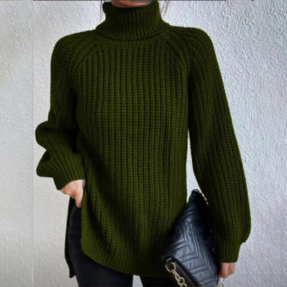 Woolen Sweater Fashion High Collar Thick Sweater