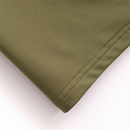 Women's High-grade Satin Sleeveless Pleated Dress