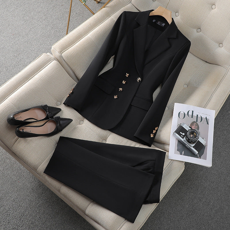 Female Autumn Temperament Fashionable Slim Administrative Set