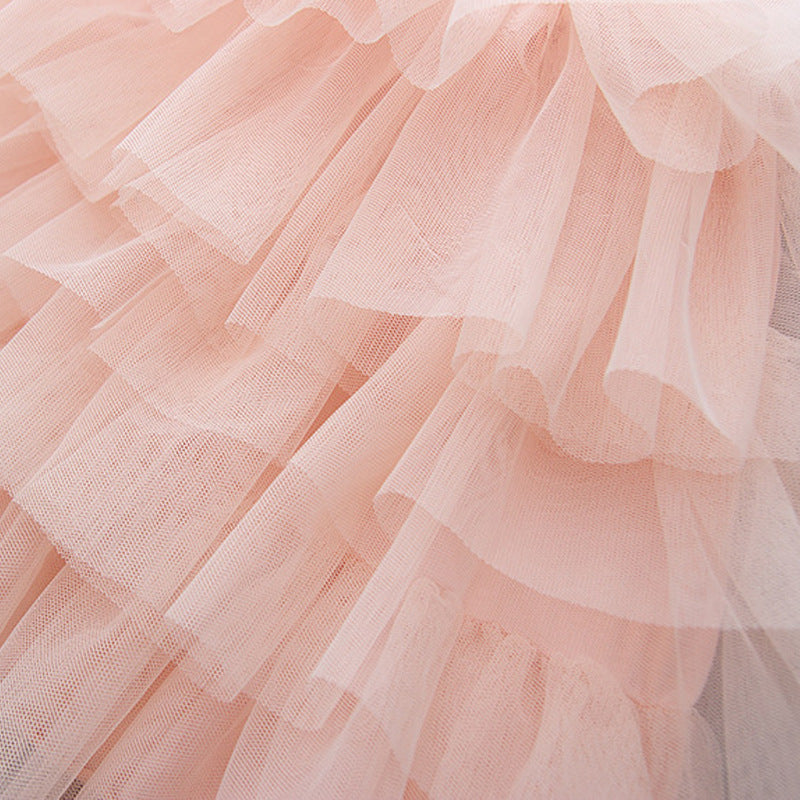 Children's dress princess dress net gauze tutu skirt