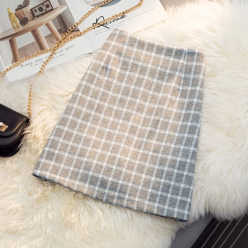 Anti Glare Retro Bag Hip Skirt