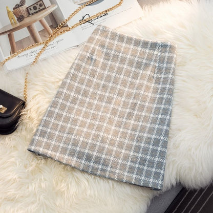 Anti Glare Retro Bag Hip Skirt