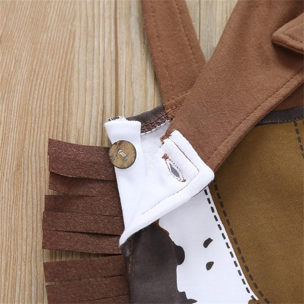 Boys And Girls Jumpsuit Hat Scarf Set