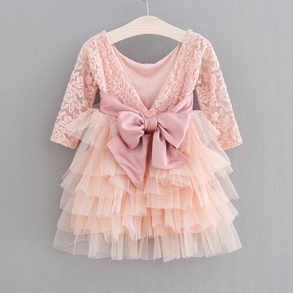 Children's dress princess dress net gauze tutu skirt