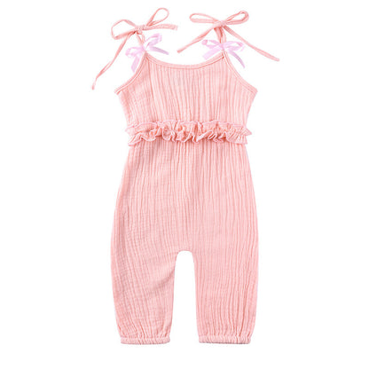 Children's Clothing Women's Small Suspenders Cool Strappy Jumpsuit