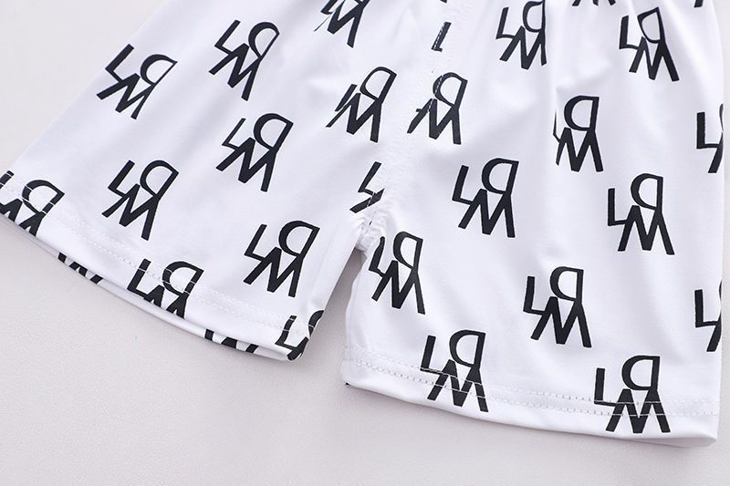 Children's Unisex Baby Suit Western Style Printed Suit Two-piece Set