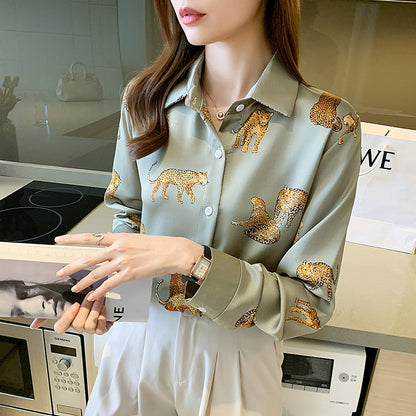 Autumn Fashionable Retro Hong Kong Style Top