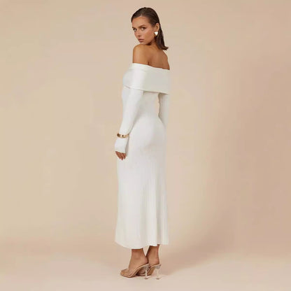 Elegant Long European And American Style Dress Women