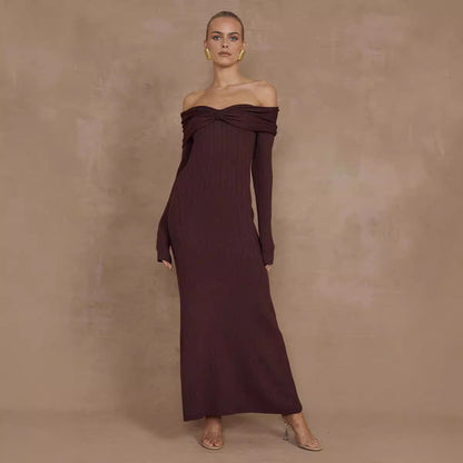 Elegant Long European And American Style Dress Women