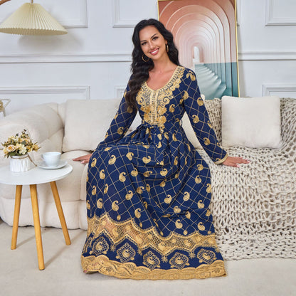 Women's Embroidery Applique Dress